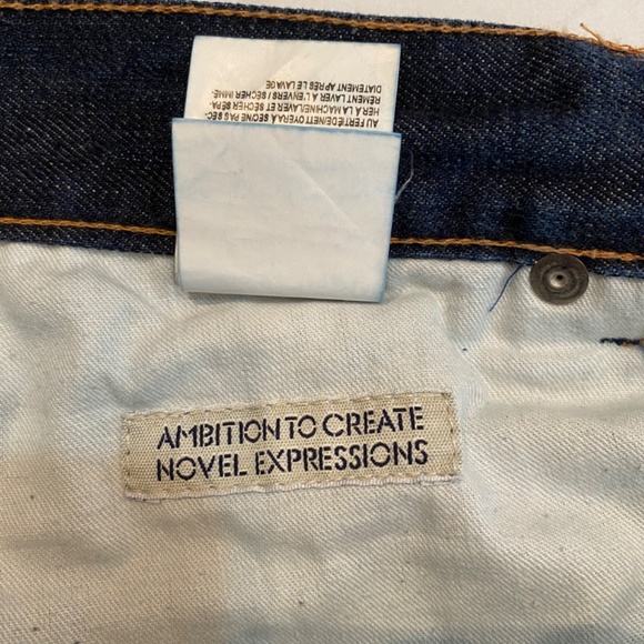 ACNE JEANS Mens Dark Blue Jeans Sz 32 - Picture 7 of 12